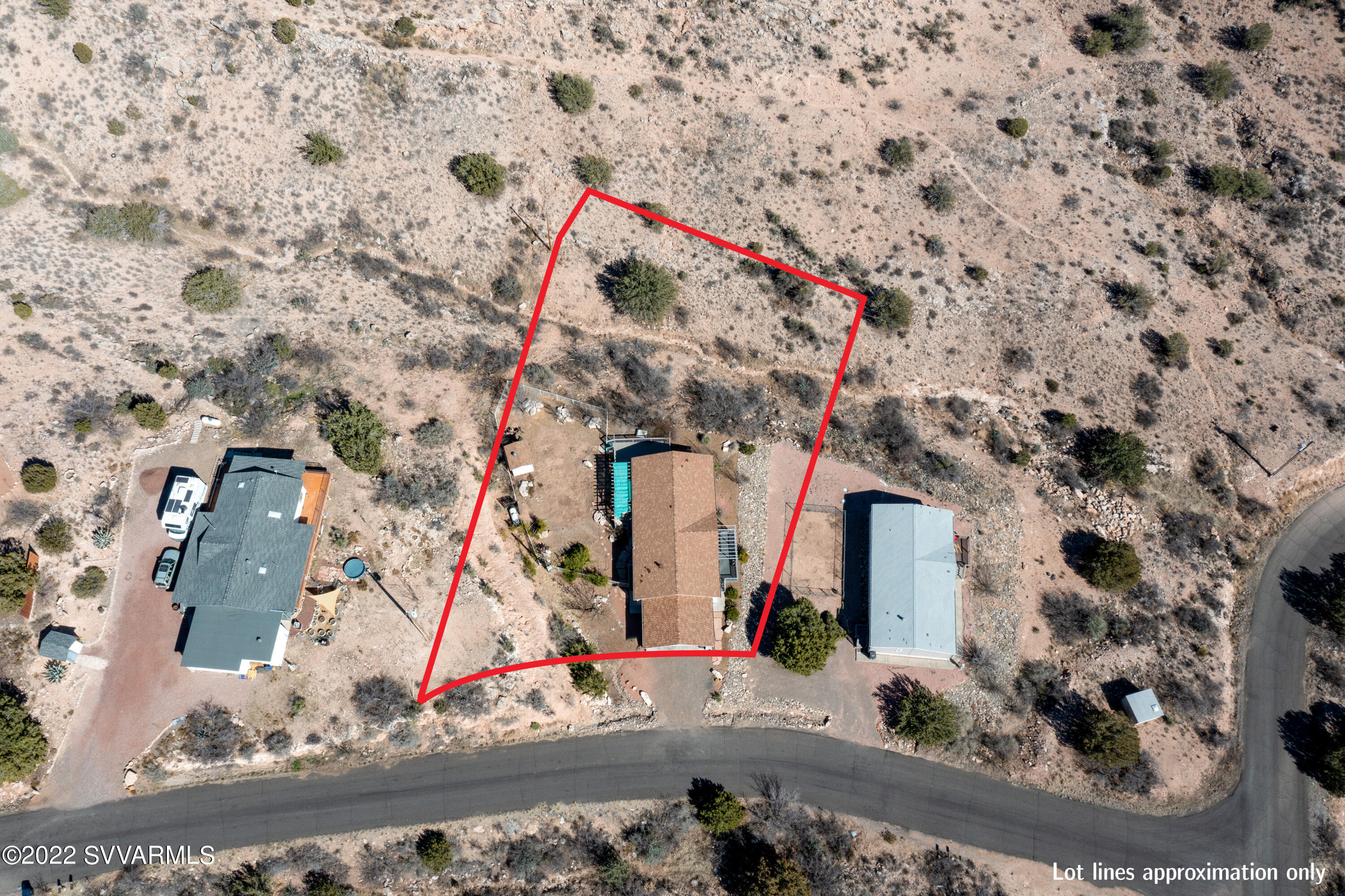 4455 Quail Hollow Road Rimrock, AZ 86335 - Photo 32 of 32 lot lines