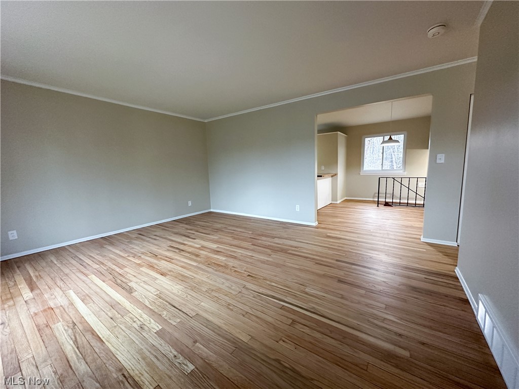 615 Liberty Road Youngstown, OH 44505 - Photo 5 of 22 Living room featuring light hardwood flooring