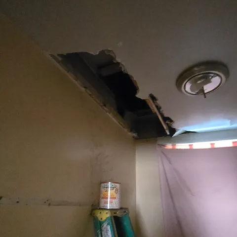 a room with gym equipment