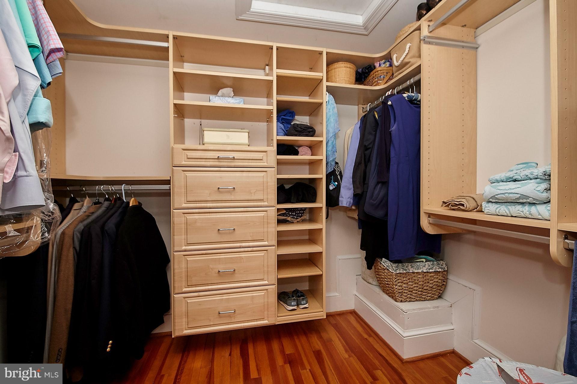 1535 North Glebe Road Arlington, VA 22207 - Photo 18 of 30 Walk-in Closet for the Master Bedroom.