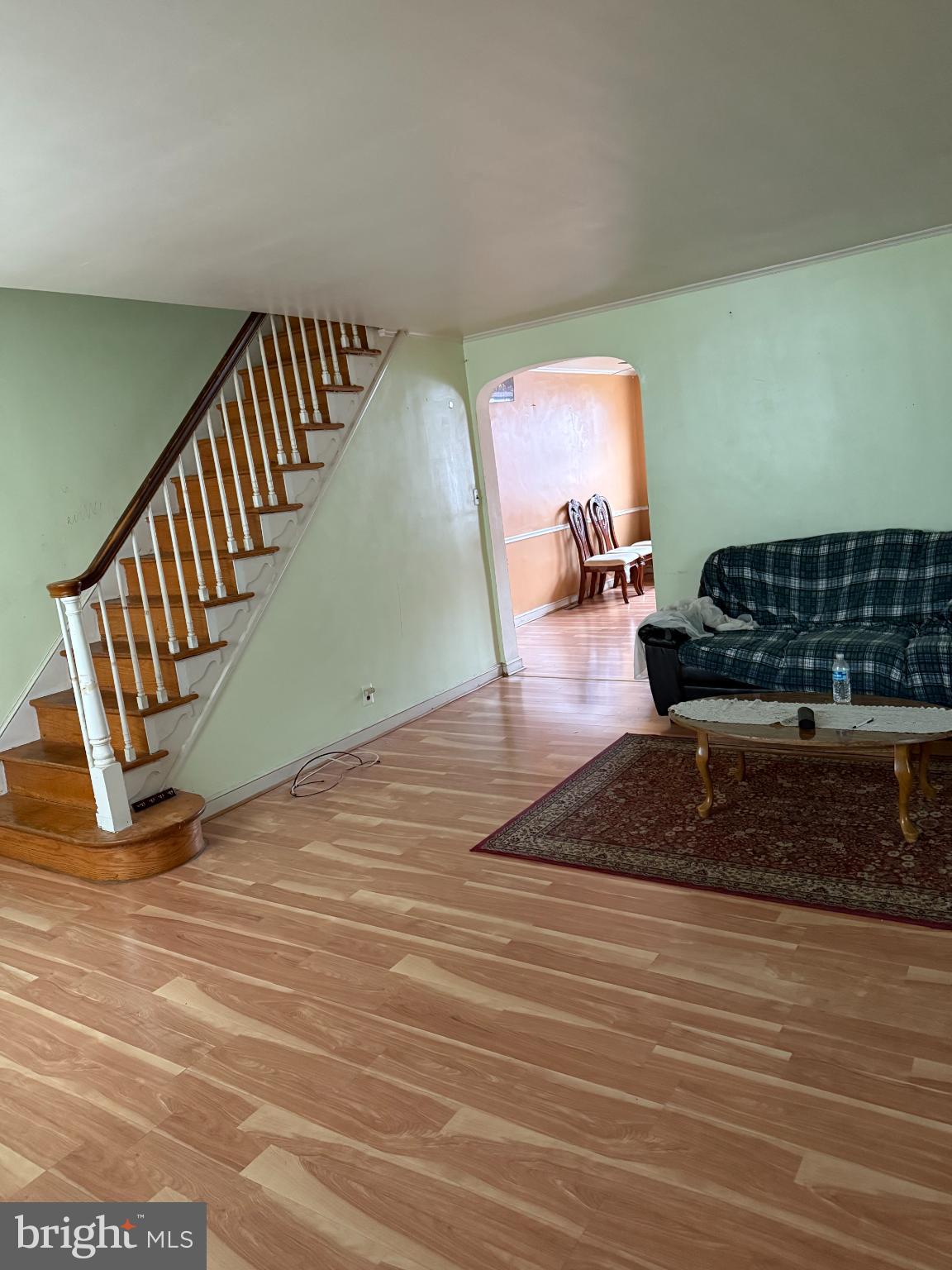 7151 Lynford Street Philadelphia, PA 19149 - Photo 2 of 13 a living room with wooden floor
