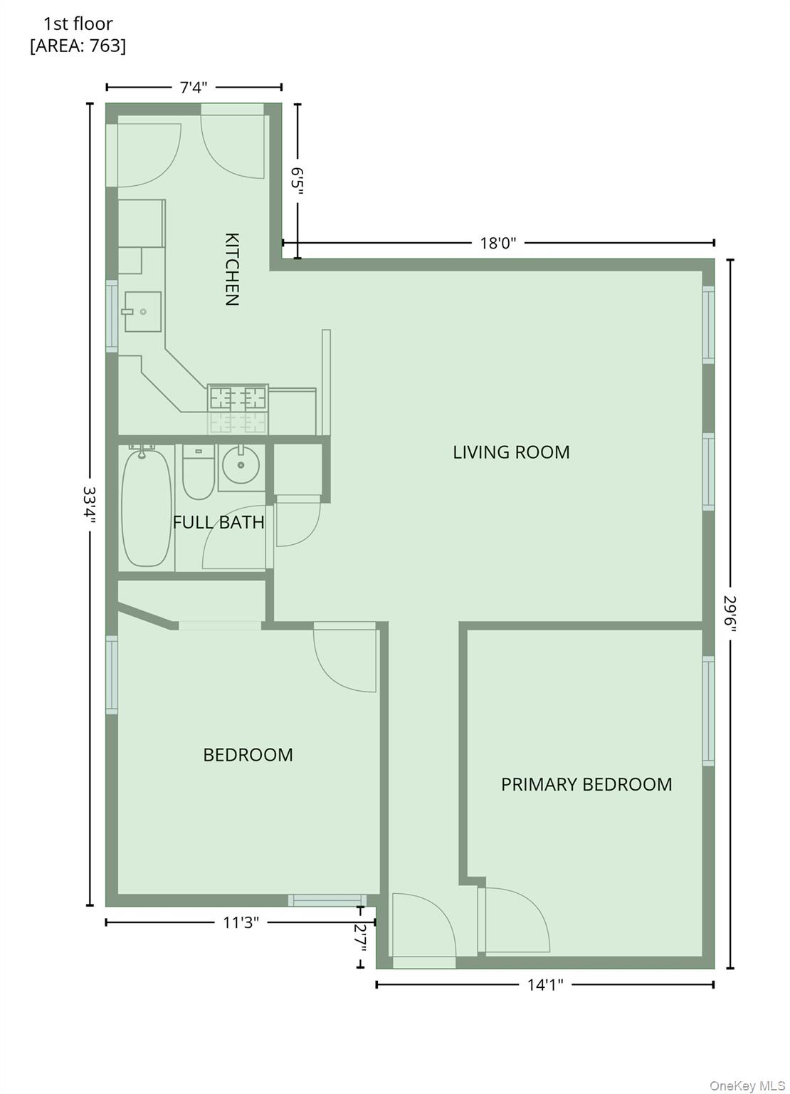 84-70 159th Street Queens, NY 11432 - Photo 49 of 50 View of floor plan / room layout