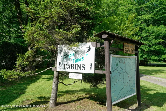 a view of a sign board