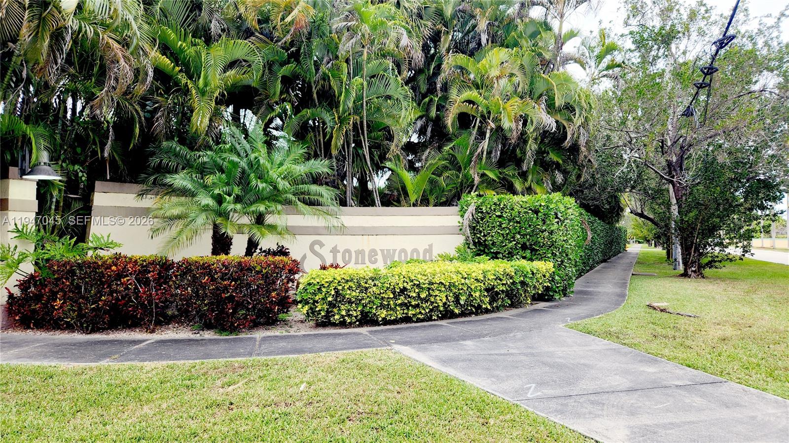 15151 Southwest 166th Street Miami, FL 33187 - Photo 37 of 37 a view of a garden