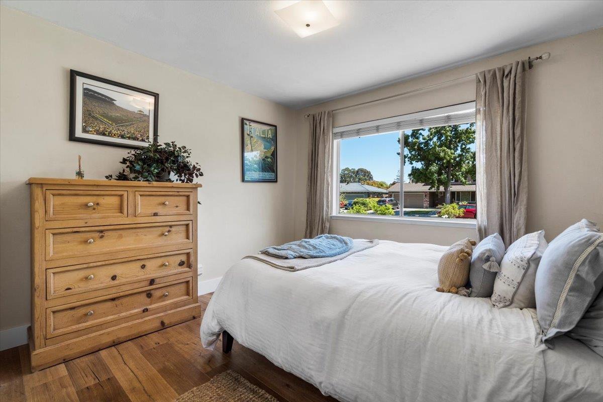 2732 Doverton Square Mountain View, CA 94040 - Photo 16 of 30 a bedroom with a bed and a window