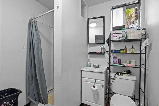 a room with storage and utility