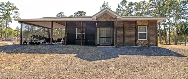 a view of front door