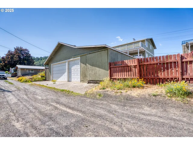 a house with a outdoor space