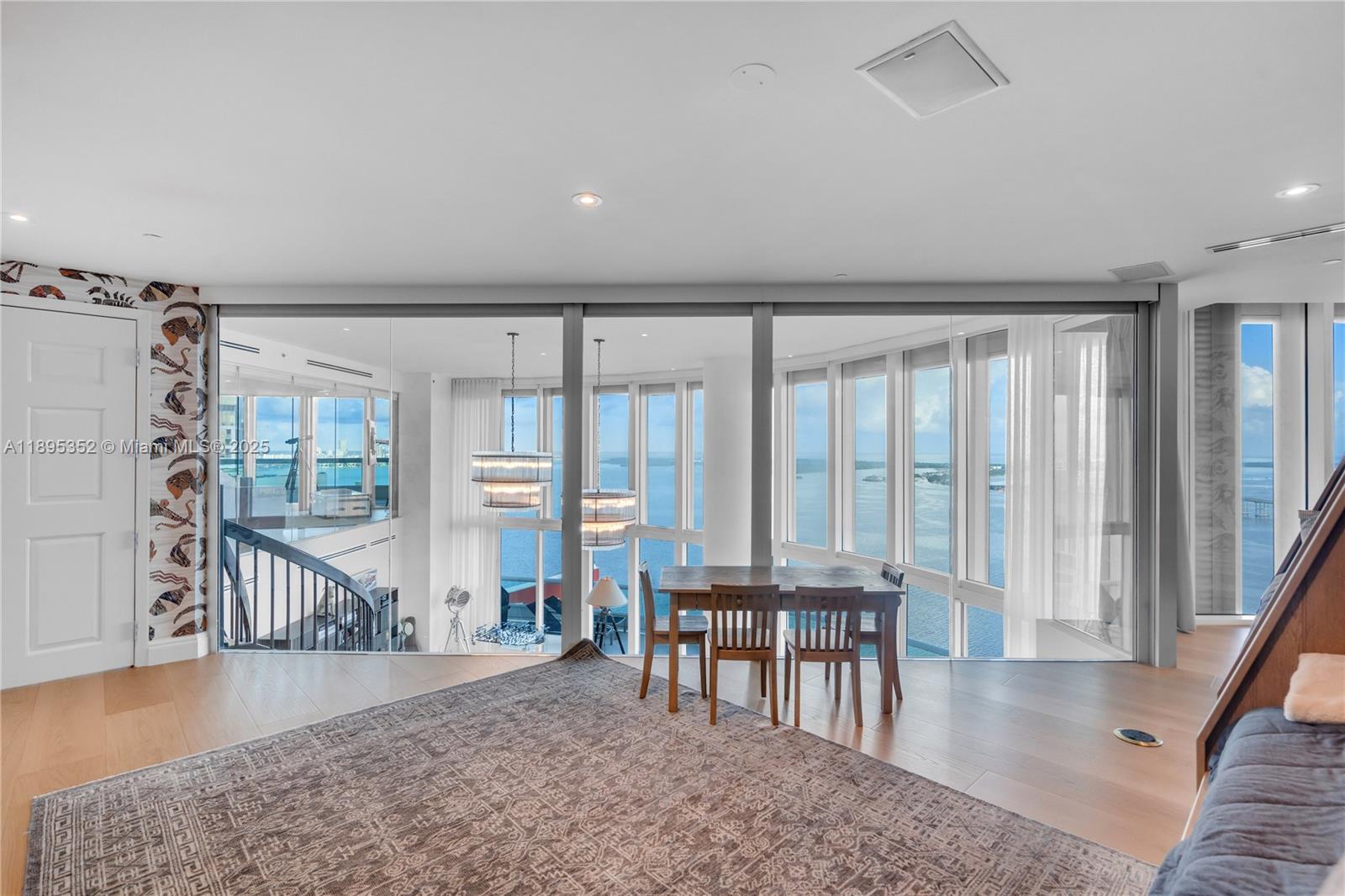 1643 Brickell Avenue, Unit 3501 Miami, FL 33129 - Photo 20 of 91 a view of a livingroom with furniture and staircase