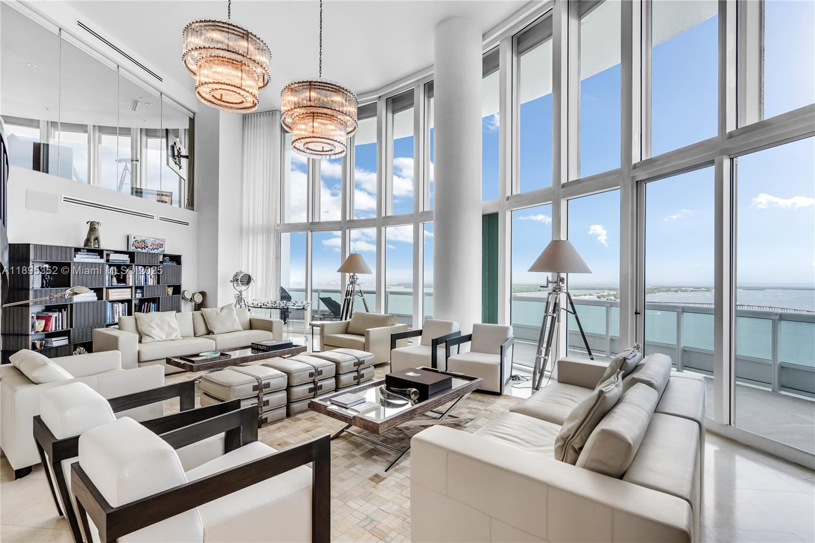 1643 Brickell Avenue, Unit 3501 Miami, FL 33129 - Photo 3 of 91 a work room with furniture and a large window