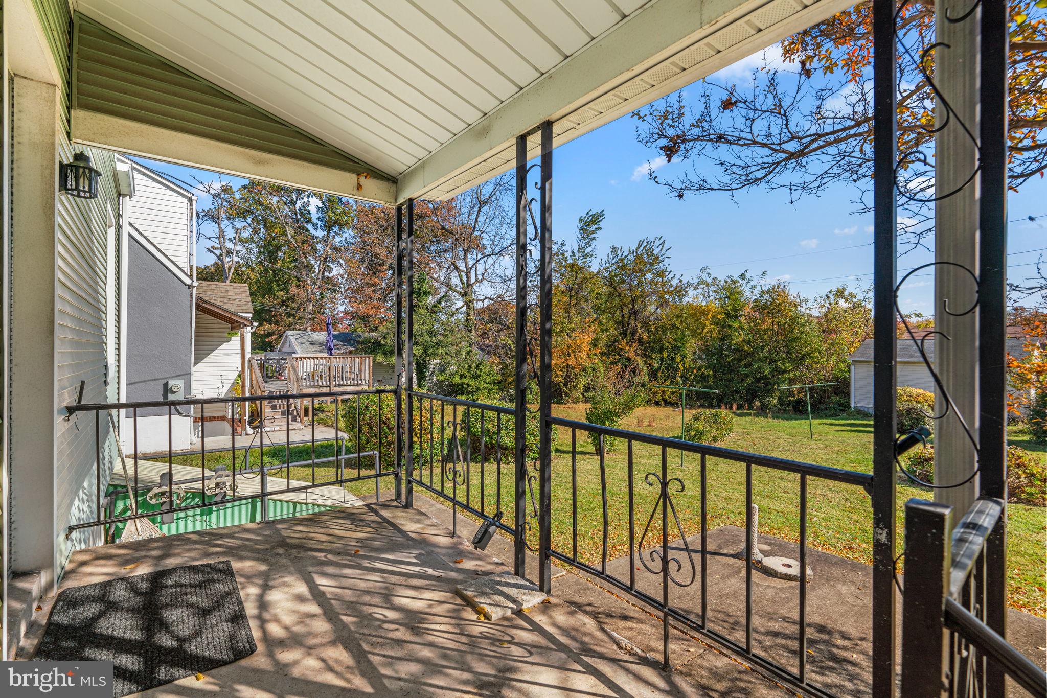 8101 Hillendale Road Baltimore, MD 21234 - Photo 22 of 27 a view of a porch