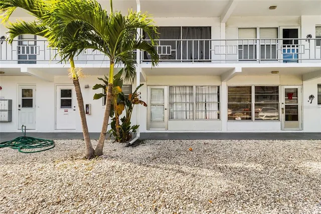a house view with a outdoor space