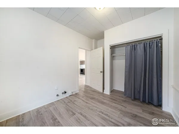 a view of wooden floor