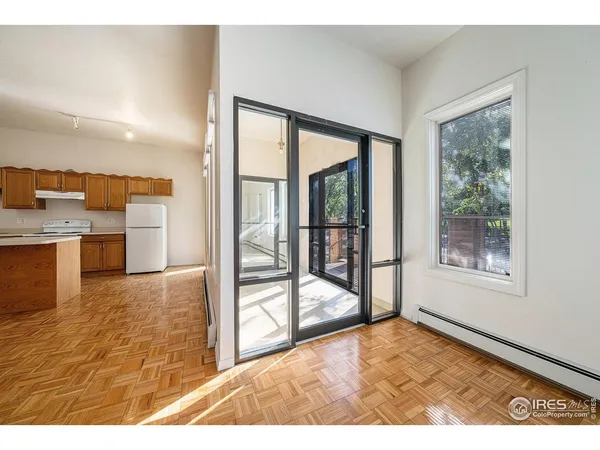 a view interior of the house and kitchen view