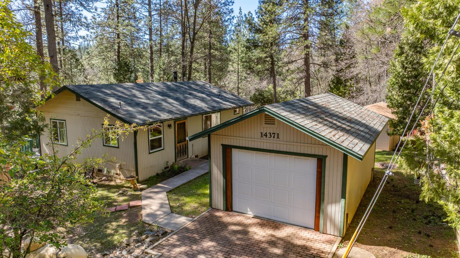 14371 Tobacco Road Pine Grove, CA 95665 - Photo 1 of 38 a view of a house with backyard and trees