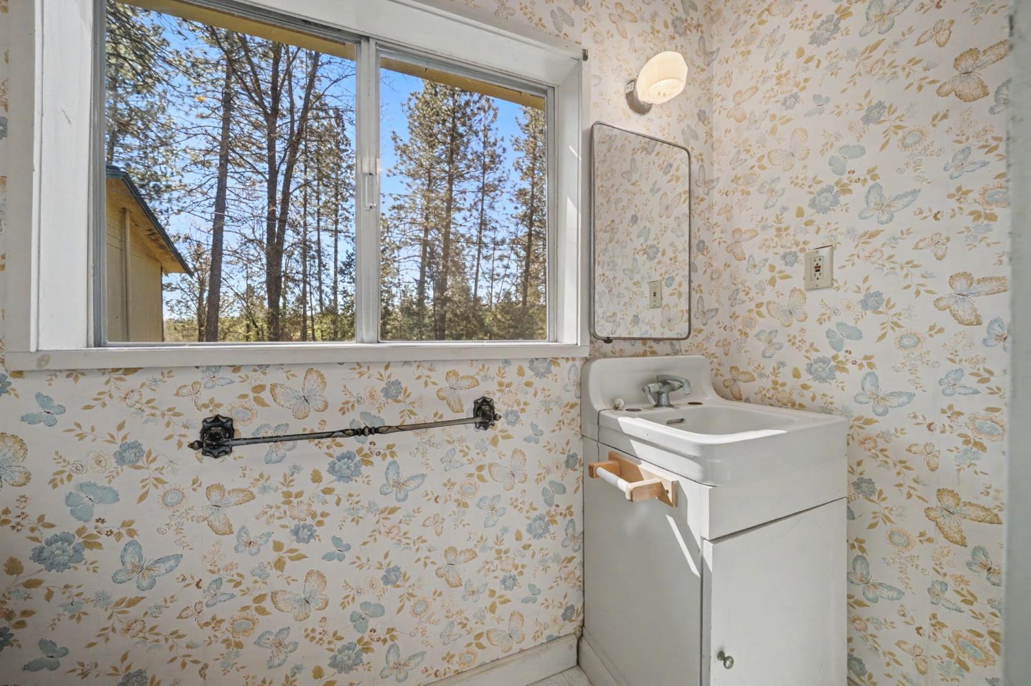 14371 Tobacco Road Pine Grove, CA 95665 - Photo 22 of 38 a bathroom with a sink and a mirror
