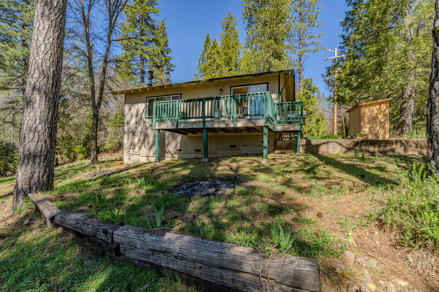 14371 Tobacco Road Pine Grove, CA 95665 - Photo 32 of 38 front view of a house with a yard