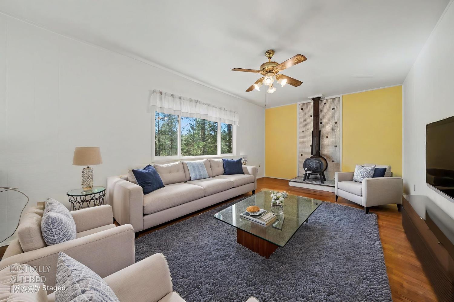 14371 Tobacco Road Pine Grove, CA 95665 - Photo 6 of 38 a living room with furniture and a flat screen tv