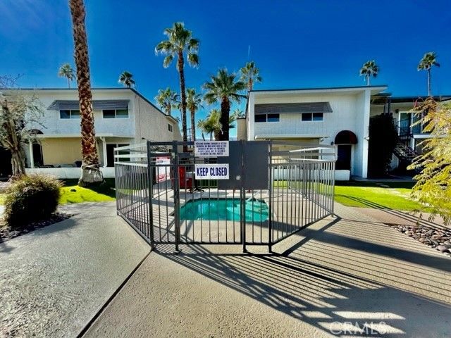 a view of a house with a patio