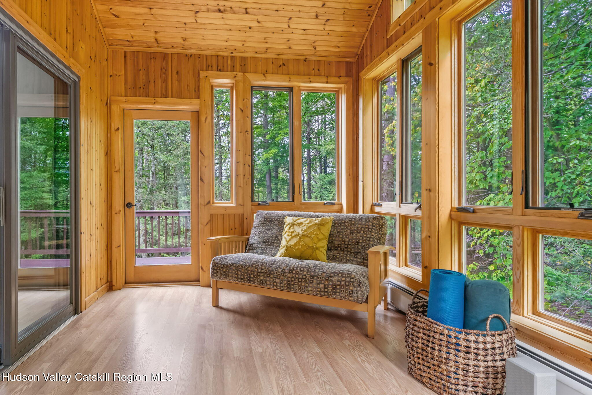 650 Beaverkill Road Olivebridge, NY 12461 - Photo 13 of 31 a living room with furniture and a large window
