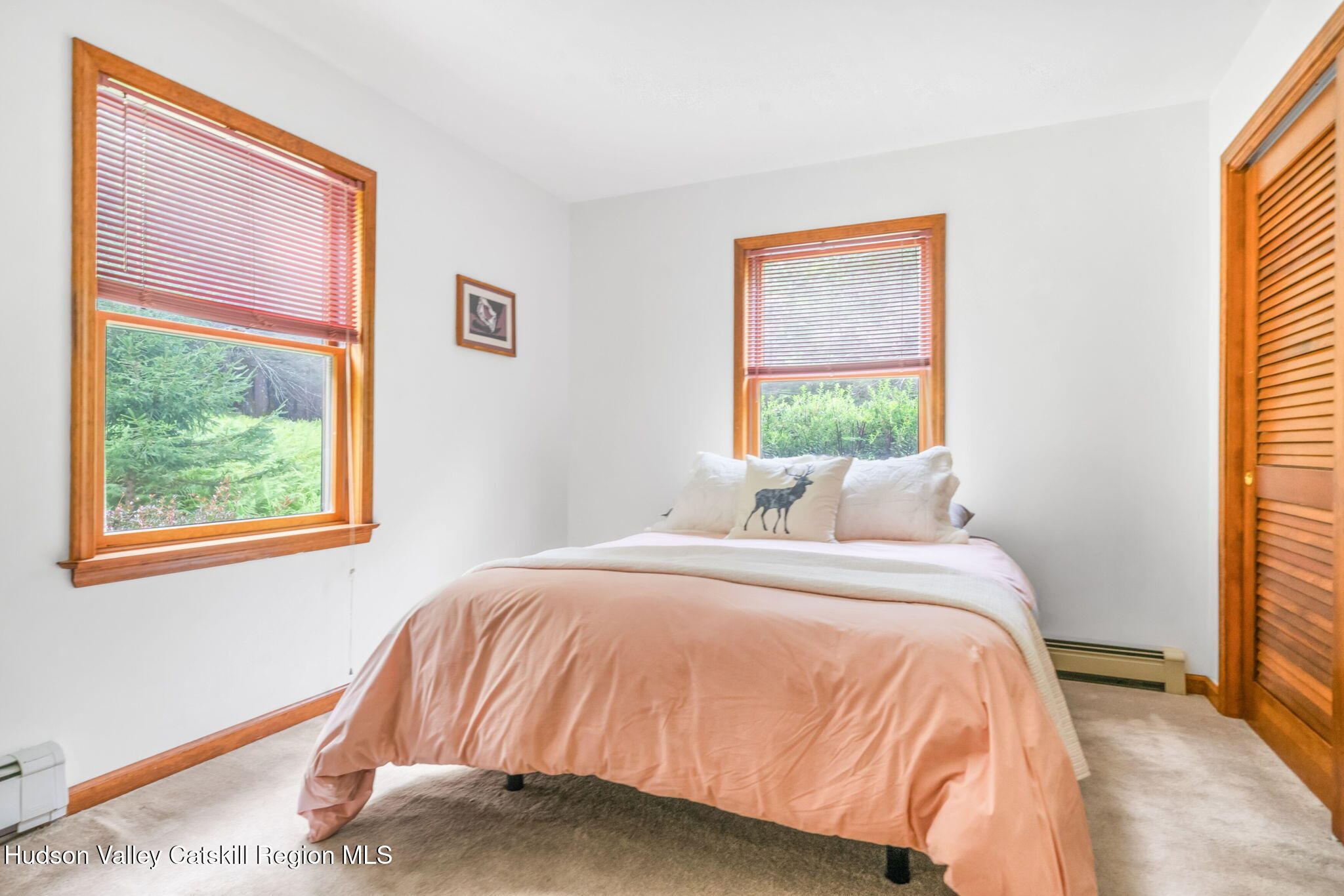 650 Beaverkill Road Olivebridge, NY 12461 - Photo 20 of 31 a bedroom with a bed and a window