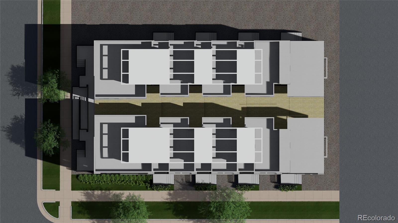 2292 South Delaware Street Denver, CO 80223 - Photo 4 of 5 an aerial view of residential houses with outdoor space