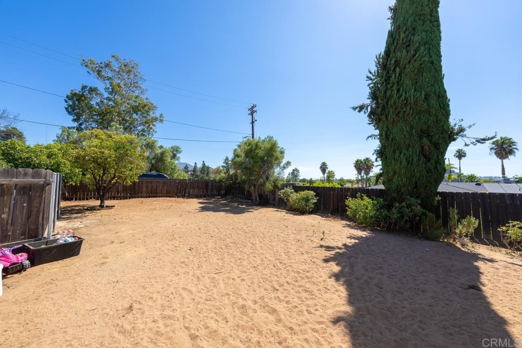 1740 Wind River Road El Cajon, CA 92019 - Photo 31 of 35 a view of a backyard of the house