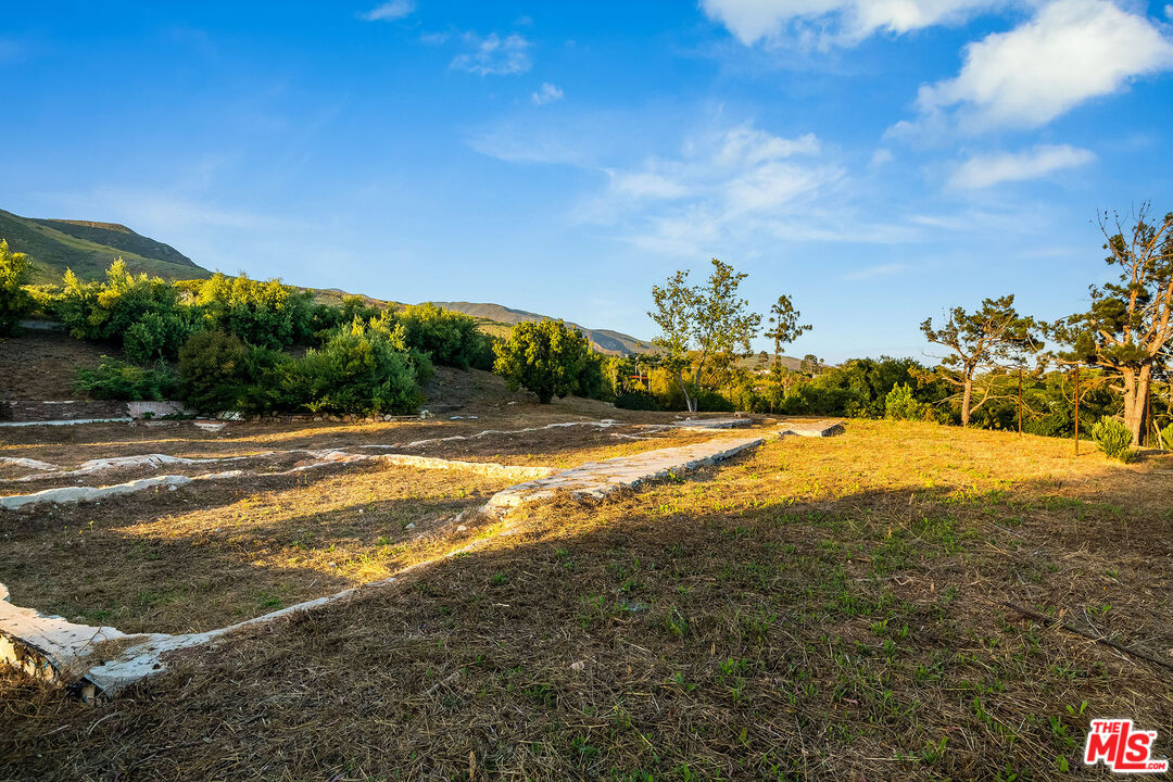 29829 Harvester Road Malibu, CA 90265 - Photo 27 of 44 a view of a yard with an outdoor space