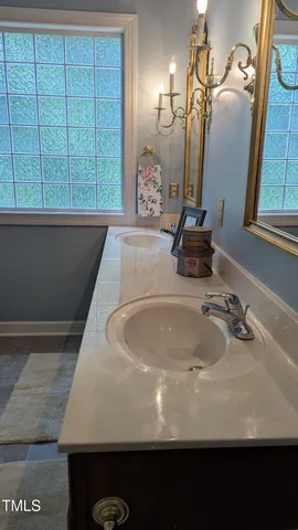 a bathroom with a sink