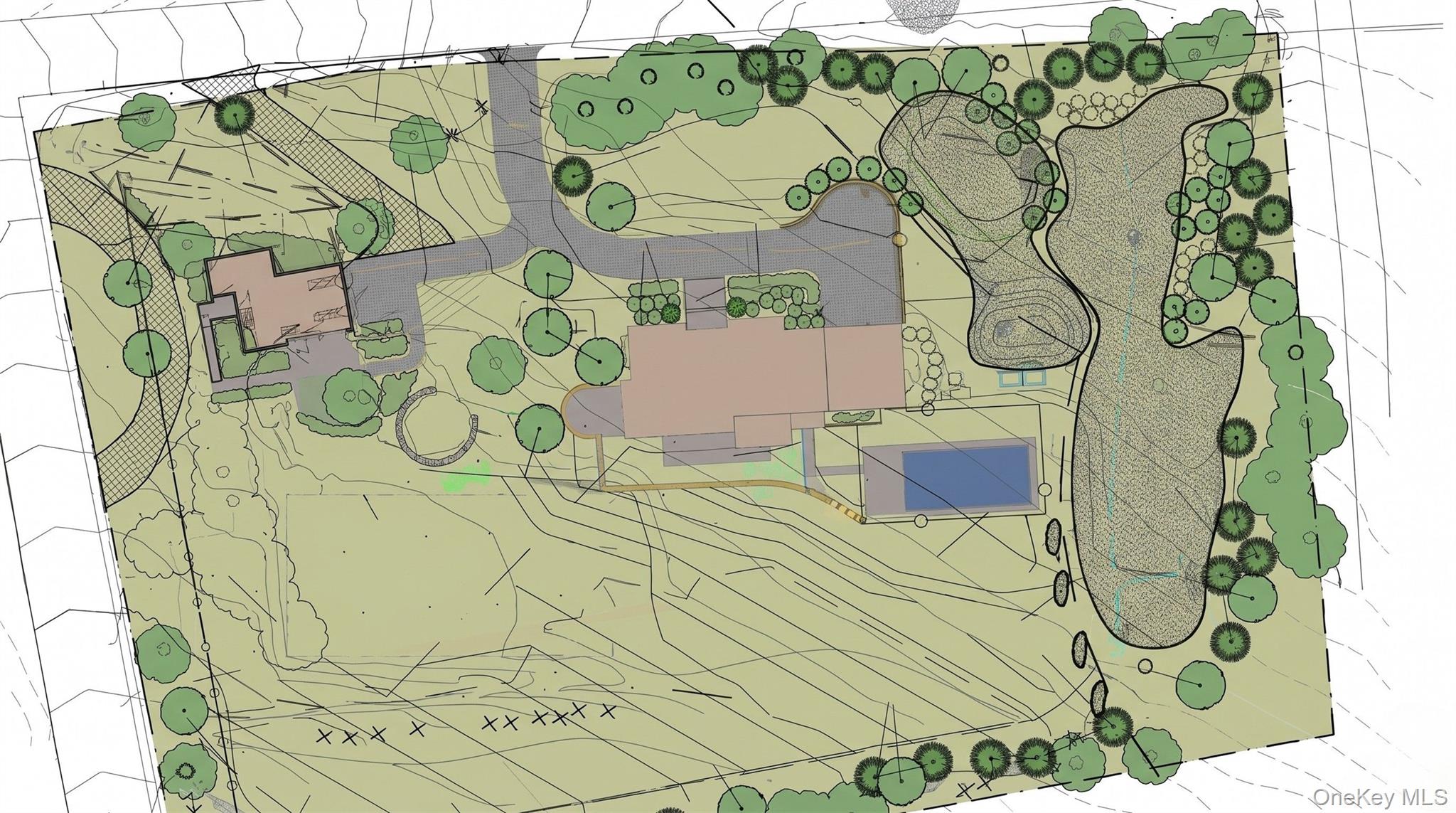 515 Long Ridge Road Bedford, NY 10506 - Photo 2 of 8 Site Plan