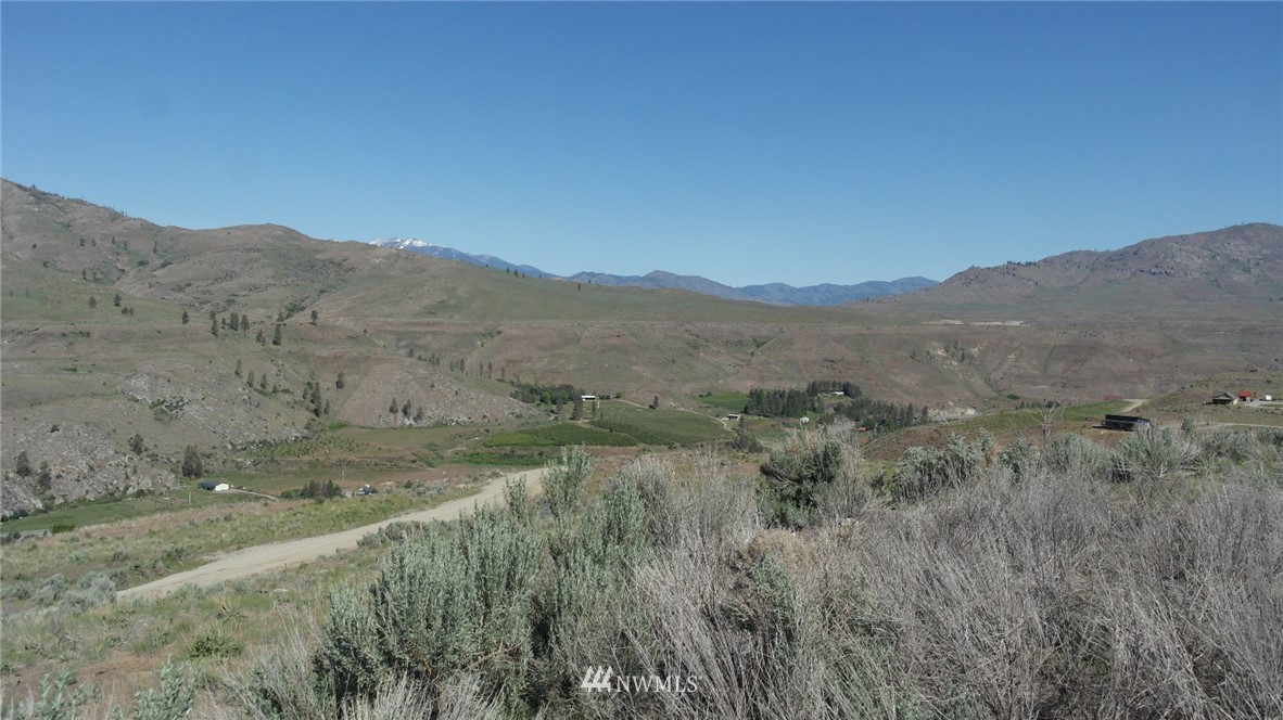 7 Cowboy Road Pateros, WA 98846 - Photo 2 of 31 a view of a mountain range with trees in the background