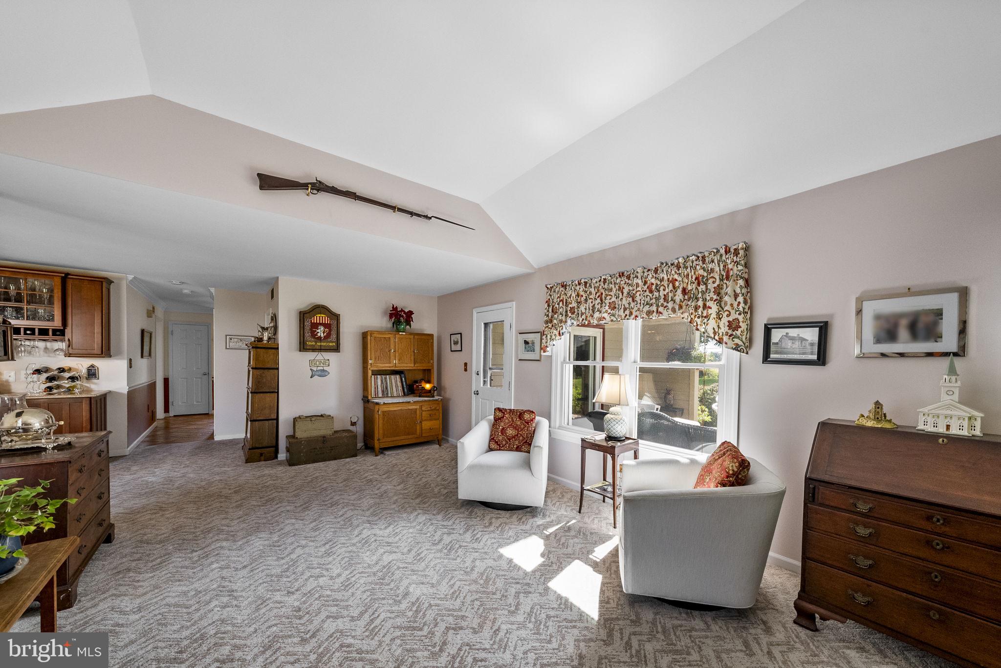 125 Mine Road Pennington, NJ 08534 - Photo 11 of 36 a living room with furniture and a flat screen tv
