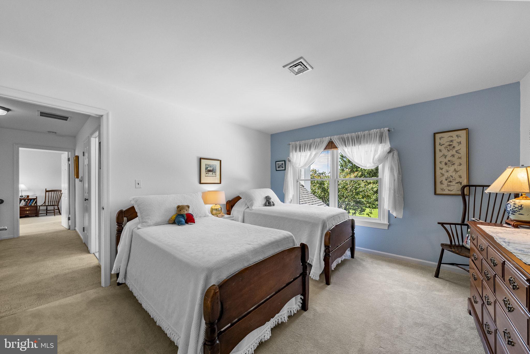 125 Mine Road Pennington, NJ 08534 - Photo 20 of 36 a bed room with two beds and a window