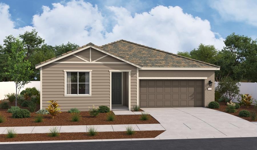 10415 Reba Way Stockton, CA 95212 - Photo 1 of 1 a front view of a house with a yard