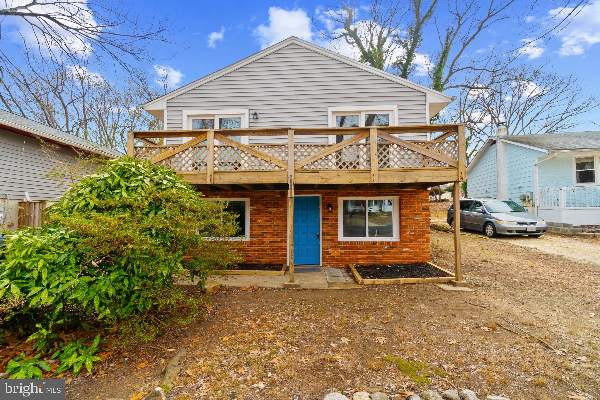 981 Westway Annapolis, MD 21409 - Photo 2 of 38 a view of a house with wooden walls and potted plants