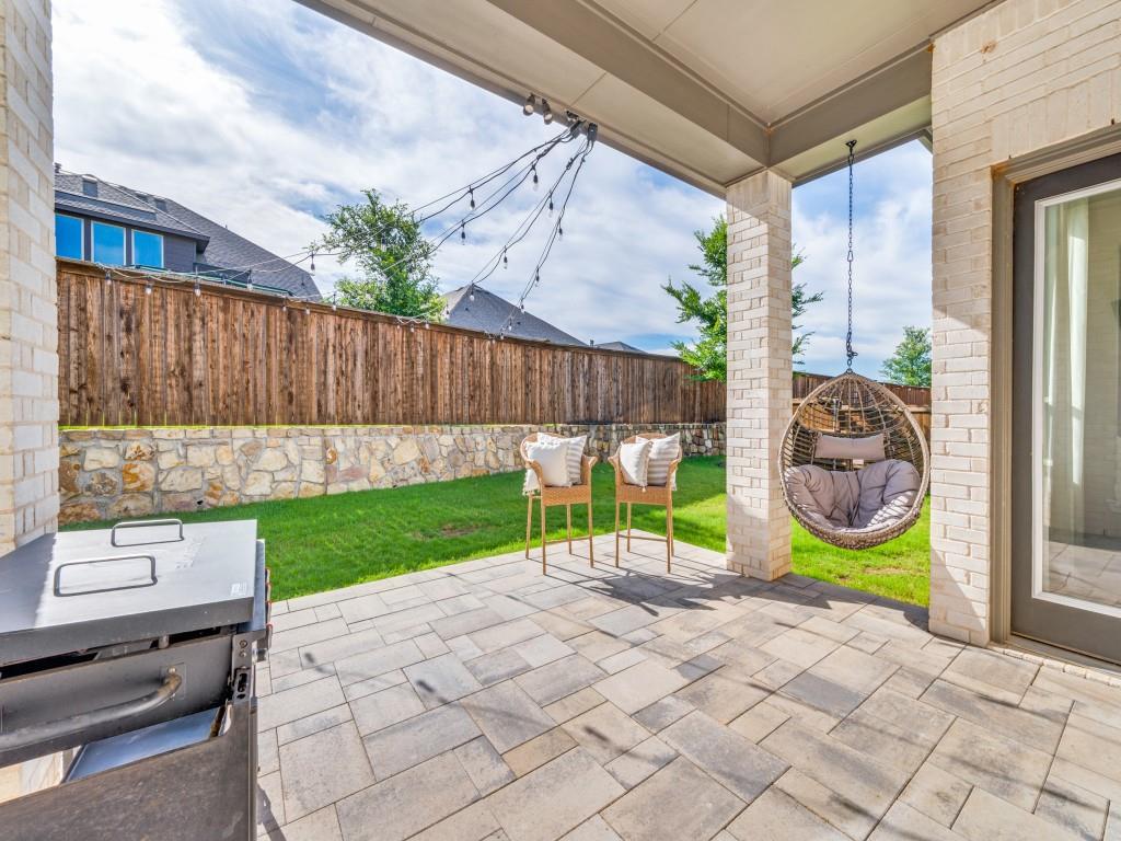 2724 Eccleston Street Celina, TX 75009 - Photo 22 of 29 a view of garden with patio