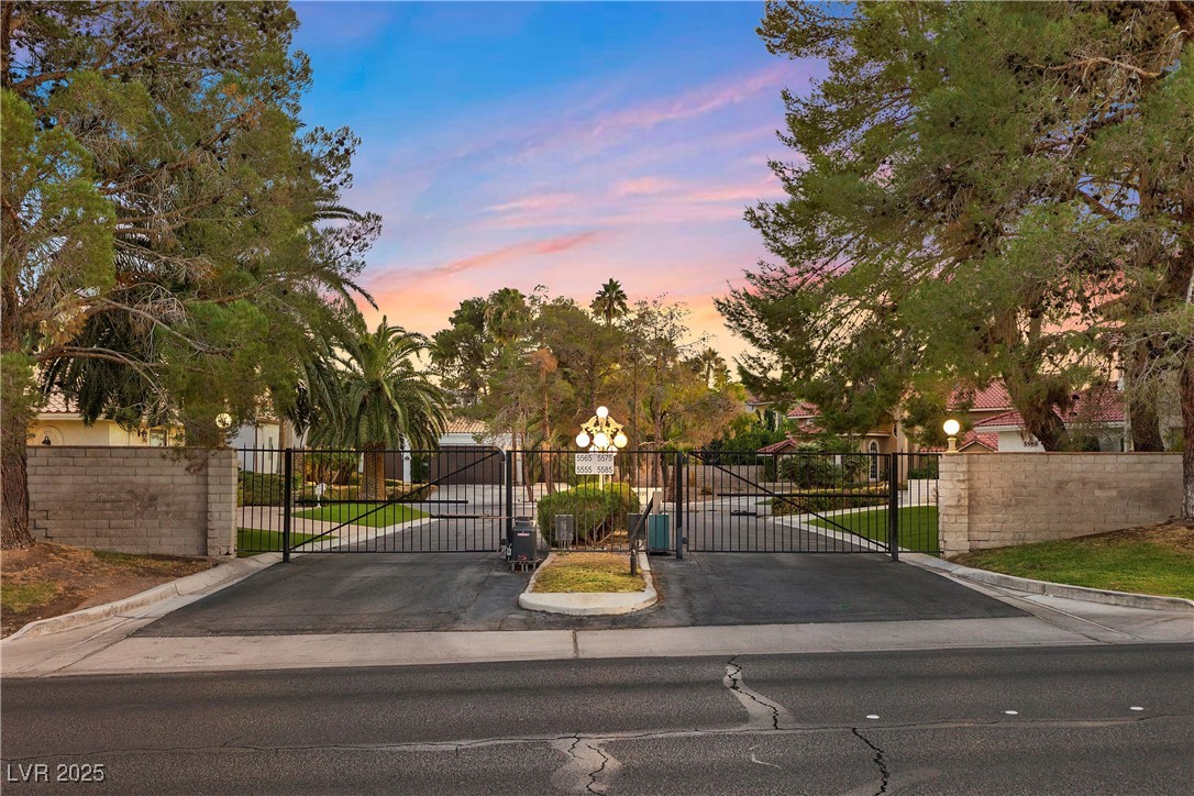 Located in a privately gated cul-de-sac with just four prestigious estates!