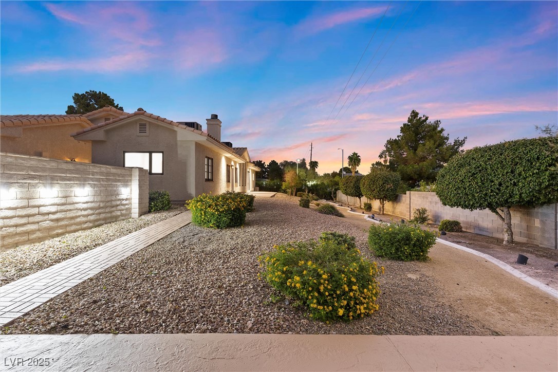 5555 West Desert Inn Road Las Vegas, NV 89146 - Photo 40 of 50 Incredible backyard space with RV parking and plenty of room for hosting and entertaining!