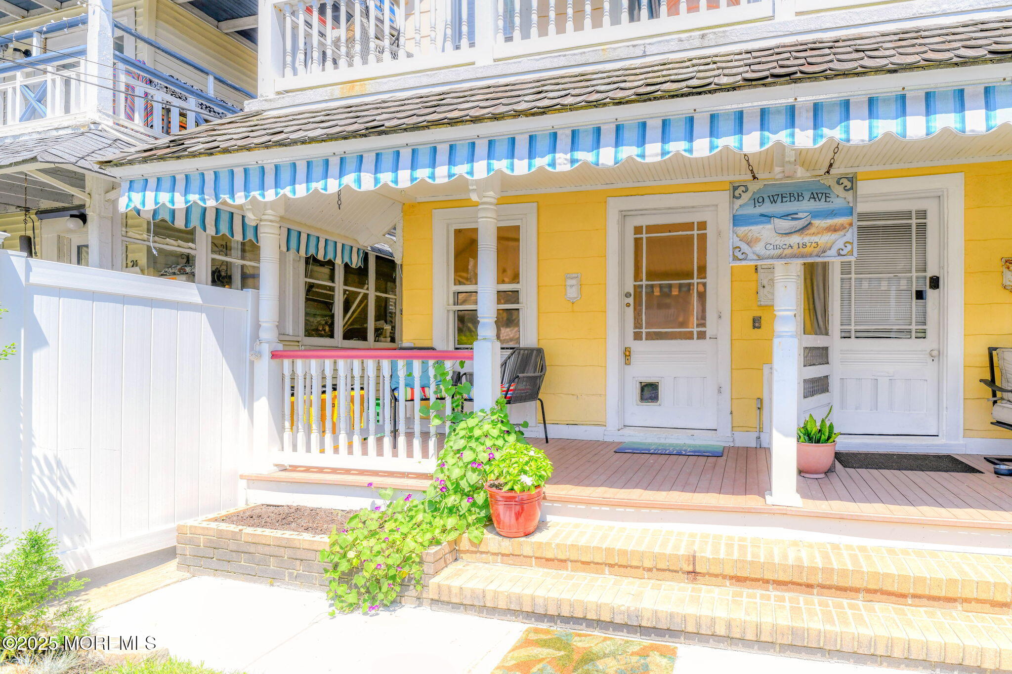 19 Webb Avenue, Unit 1W Ocean Grove, NJ 07756 - Photo 12 of 14 Charming Front Porch