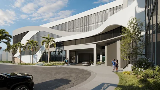 a view of a house with a patio