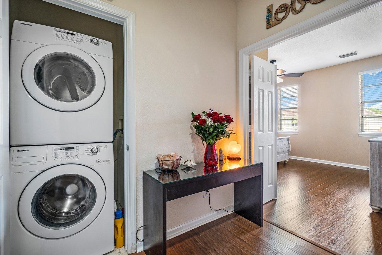 159 Greenwich Circle Jupiter, FL 33458 - Photo 19 of 30 Laundry Room by Master Bedroom