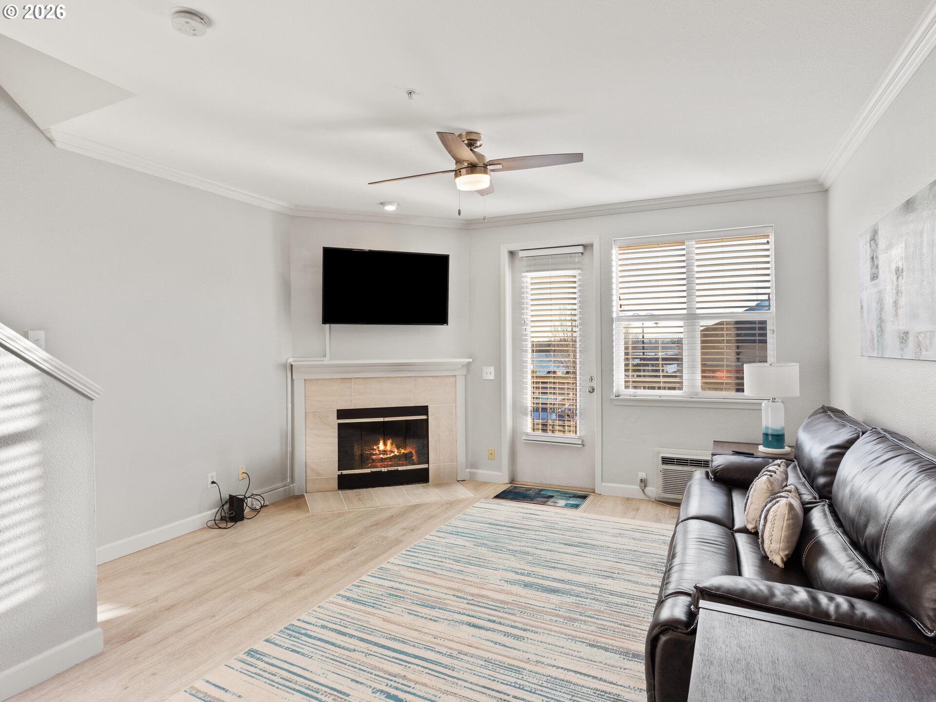 758 Southeast Fairwinds Loop Vancouver, WA 98661 - Photo 11 of 30 a bedroom with furniture fireplace and a window
