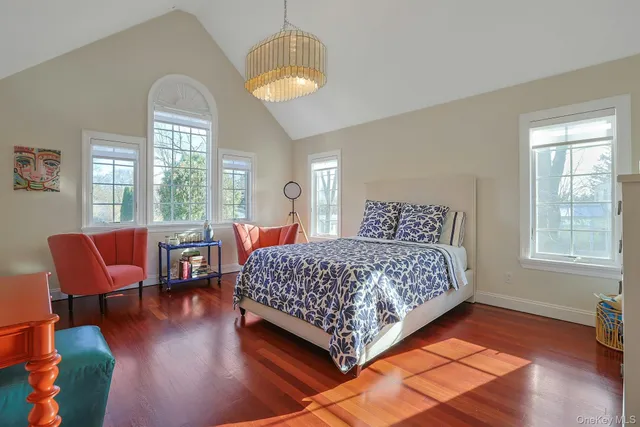 a bathroom with a double vanity sink mirror and