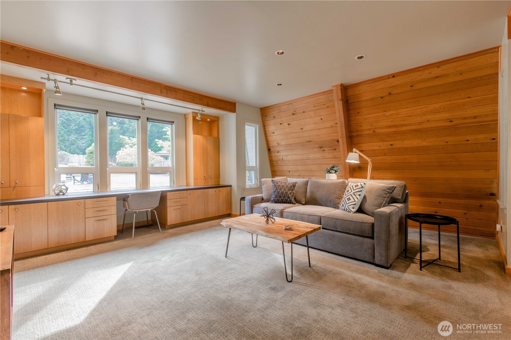 123 Hiline Road Bellingham, WA 98229 - Photo 13 of 40 a living room with furniture and a large window