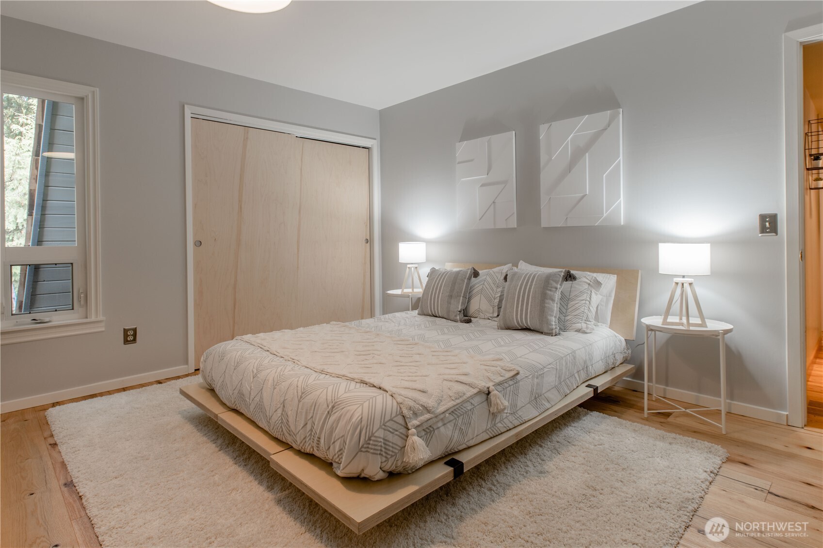 123 Hiline Road Bellingham, WA 98229 - Photo 16 of 40 a bedroom with a bed and window