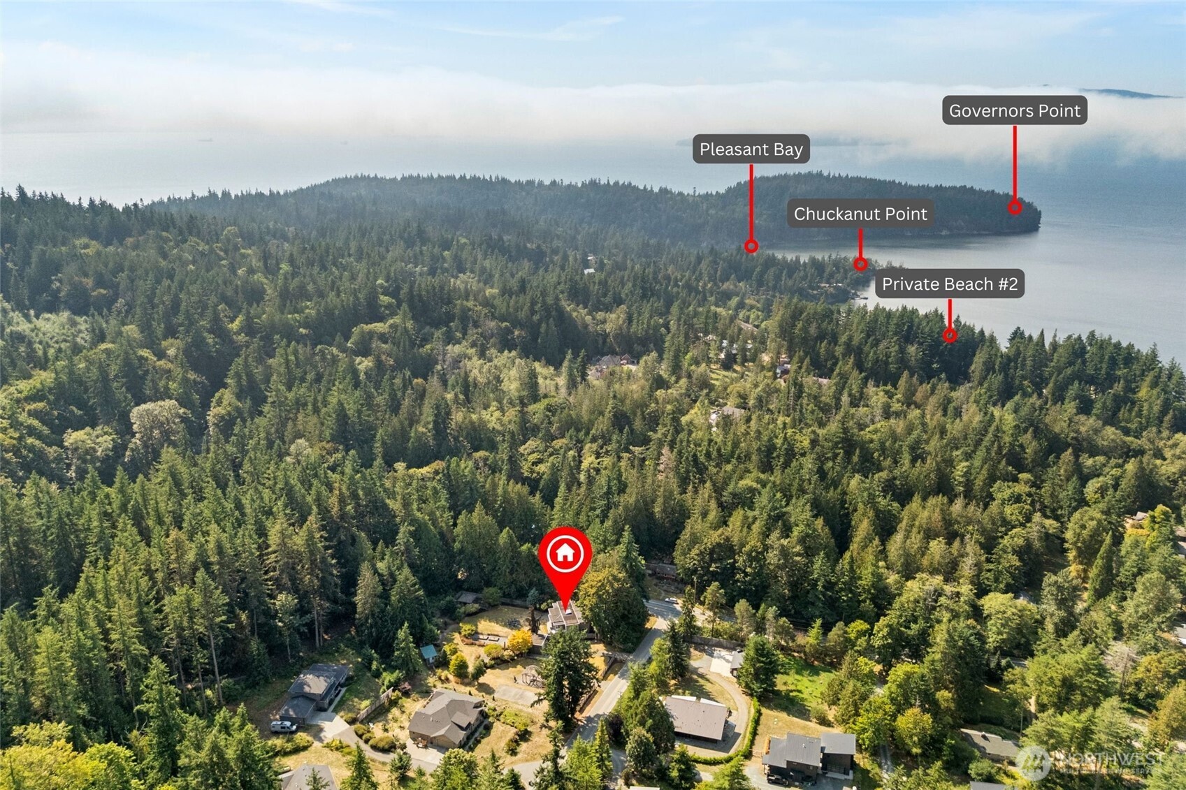 123 Hiline Road Bellingham, WA 98229 - Photo 40 of 40 a view of a outdoor space and a city view