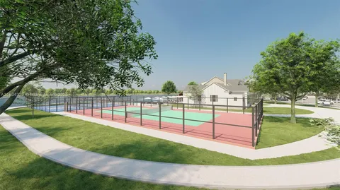 a view of park and deck