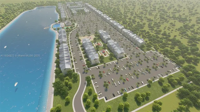 a bird view of building