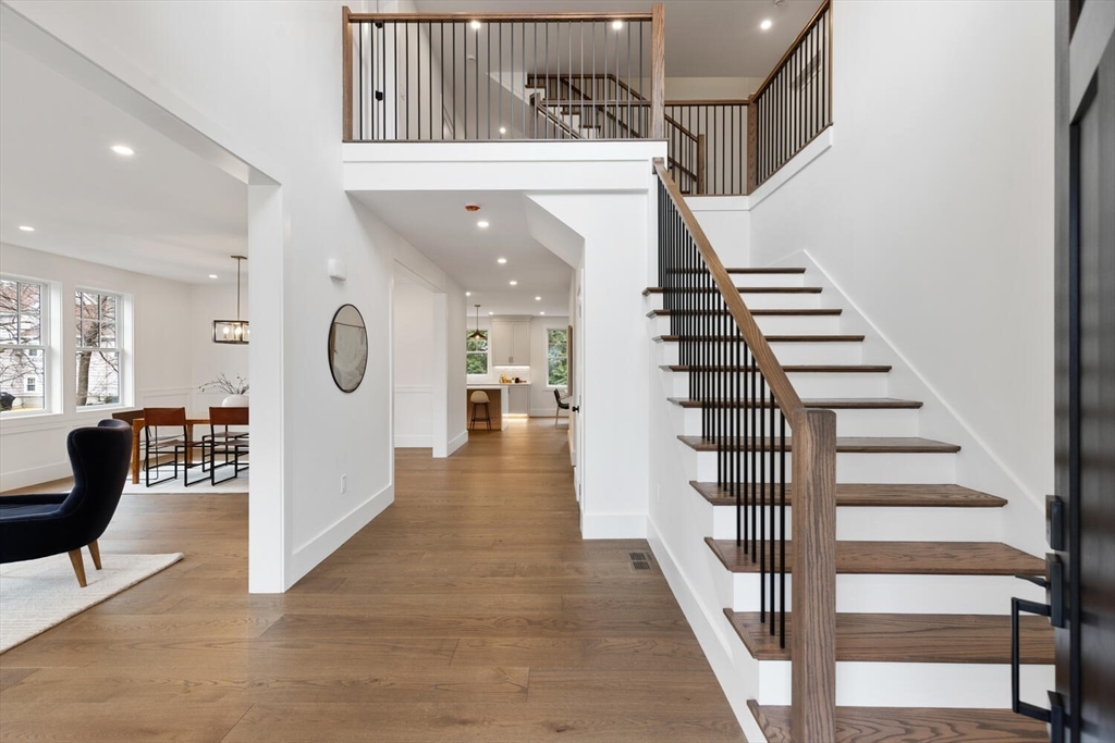 16 Estabrook Road Lexington, MA 02421 - Photo 3 of 38 a view of entryway and hall with wooden floor