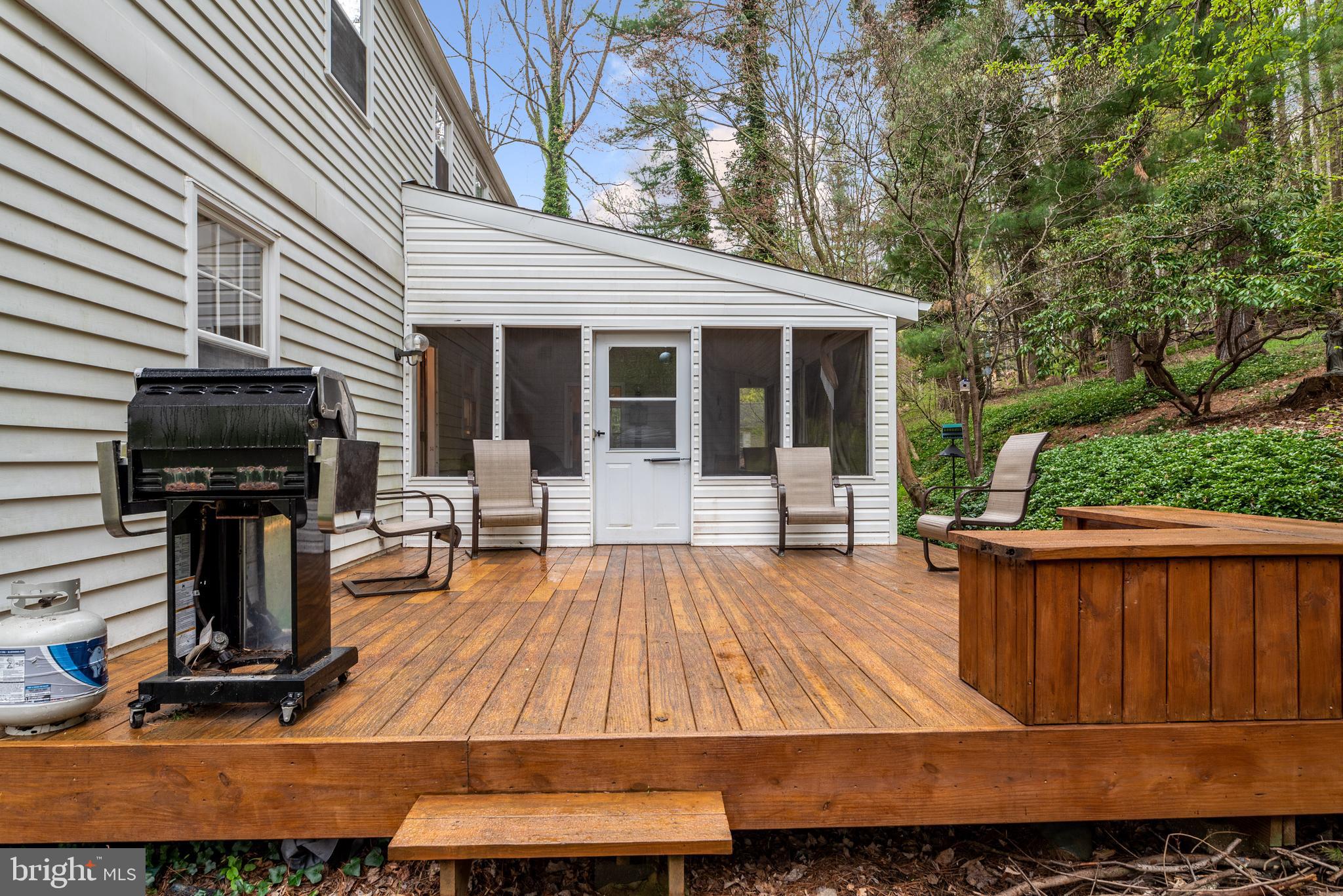 679 Malin Road Newtown Square, PA 19073 - Photo 46 of 57 Back Deck to Screened Porch